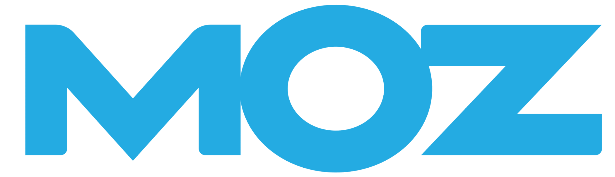 moz Logo for SEO tool Moz in blue